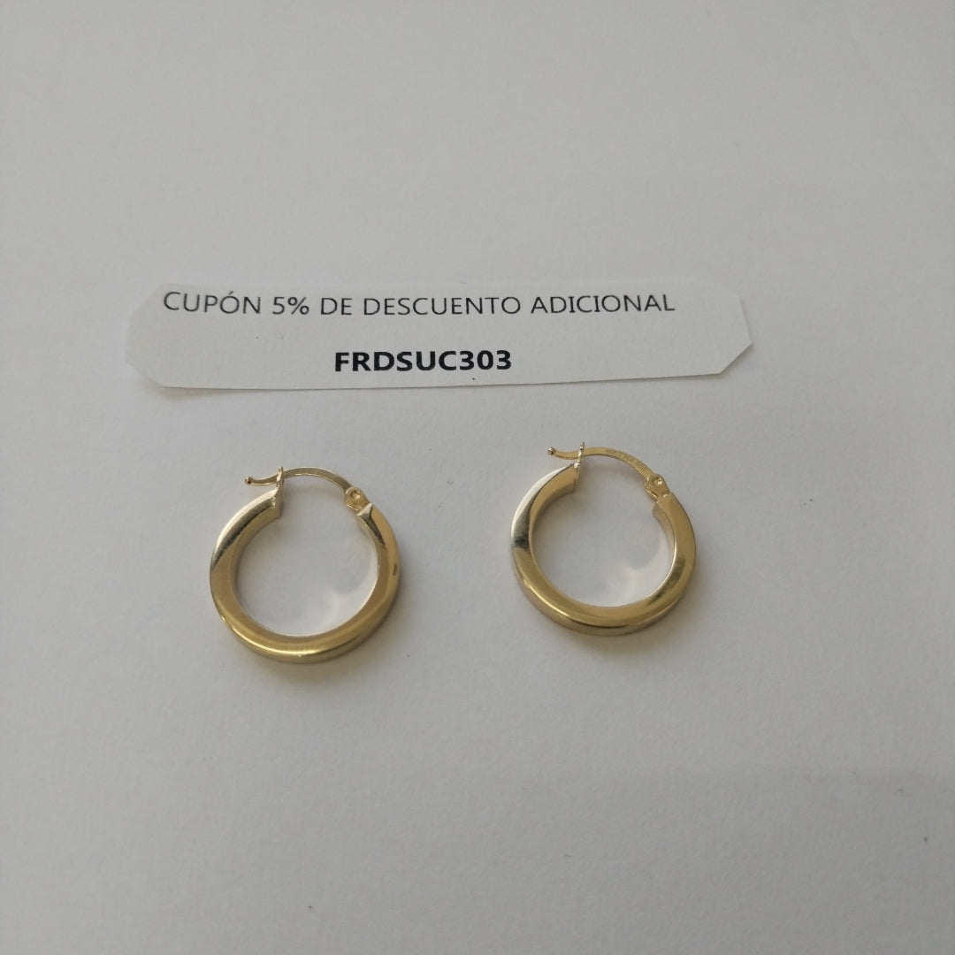 ARRACADAS ORO 10K 1.8 (NUEVO)