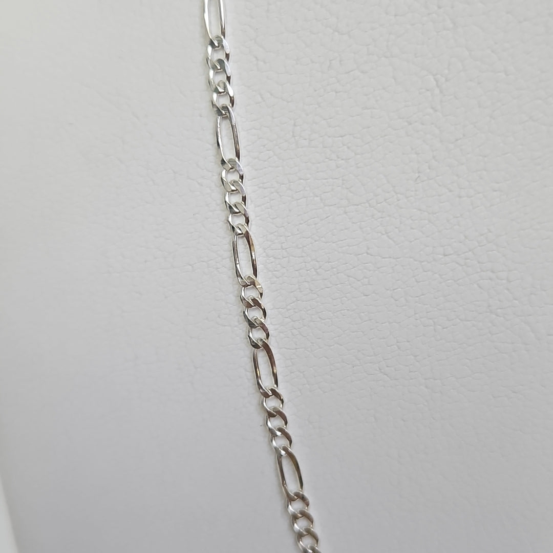 CADENA TEJIDO 3X1 PLATA .925 55 CM 4.4 GR (NUEVO)