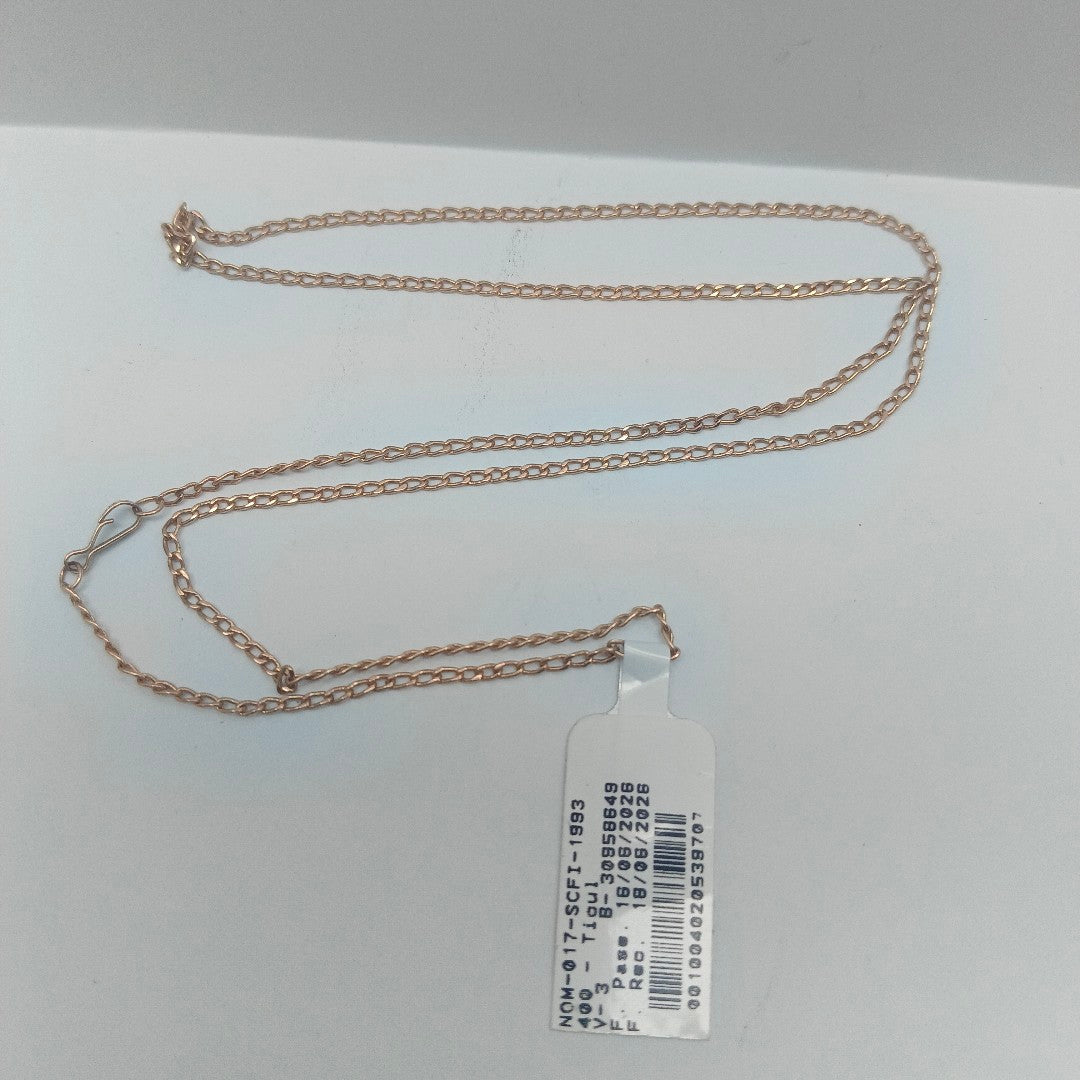 CADENA ORO 10 K 3.7 GRMS (SEMINUEVO)