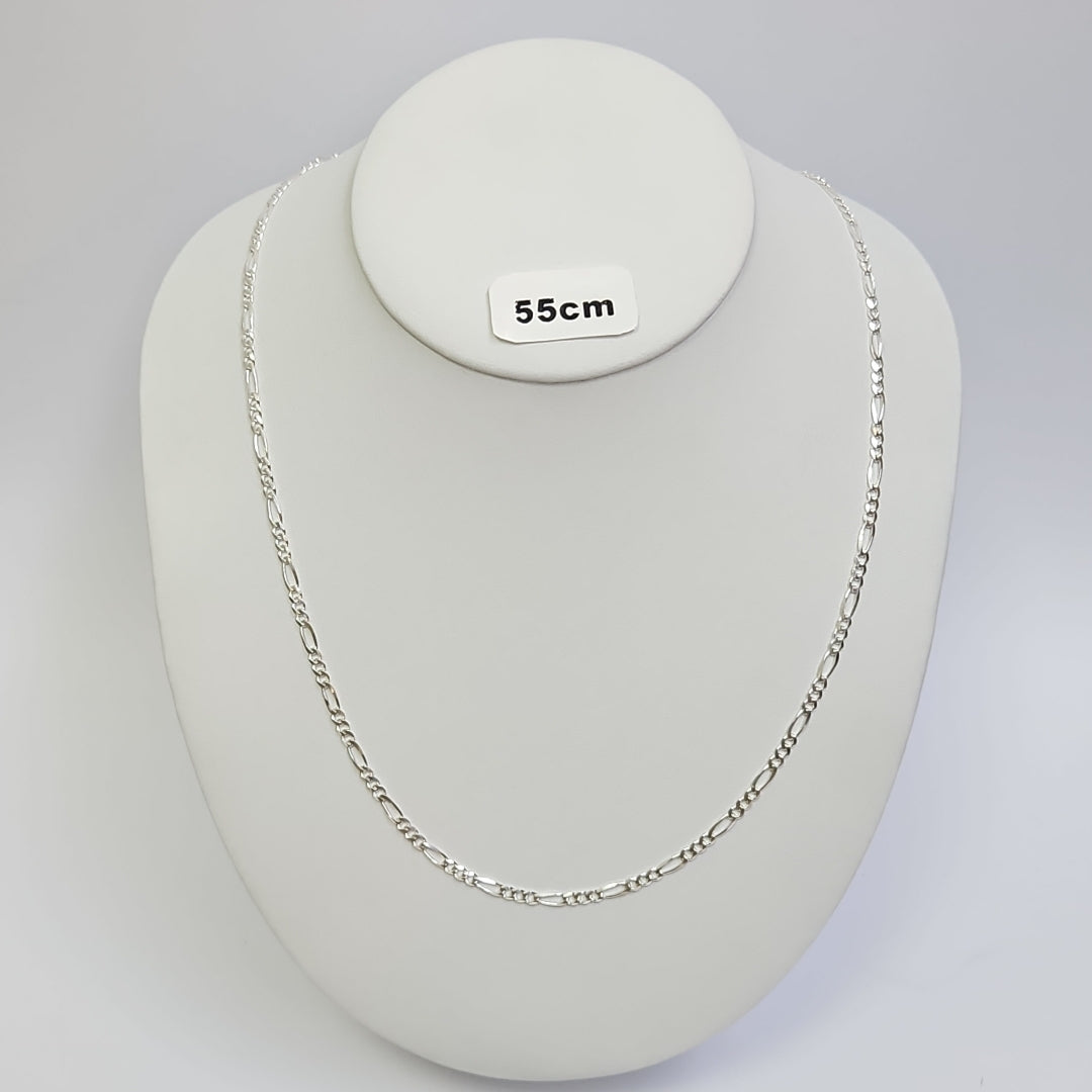 CADENA TEJIDO 3X1 PLATA .925 55 CM 7.8 GR (NUEVO)