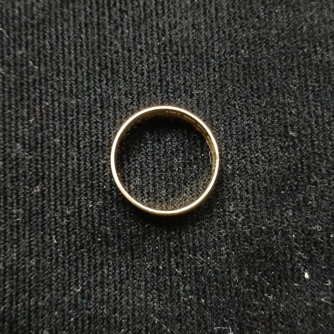 ARGOLLA ORO, ORO COMBINADO 14 K 2.4 GRMS (SEMINUEVO)