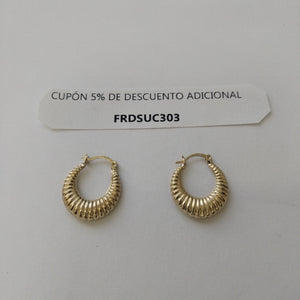 ARRACADAS ORO 10K 0.9 (NUEVO)