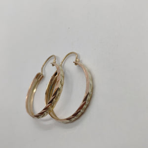 ARRACADAS PAR ORO 10 K 2.5 GRMS (SEMINUEVO)