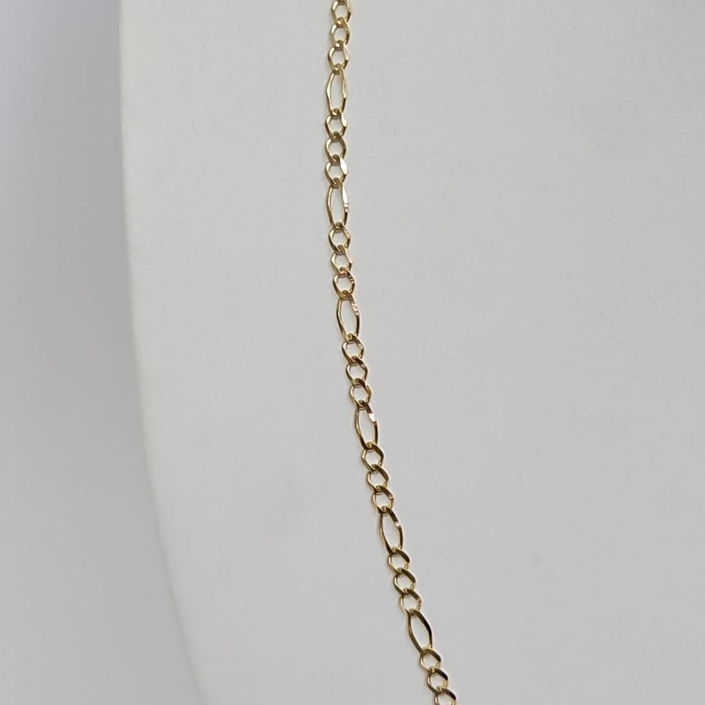 CADENAS TEJIDO 3X1 ORO 10K 55 CM 4.1 GR (NUEVO)