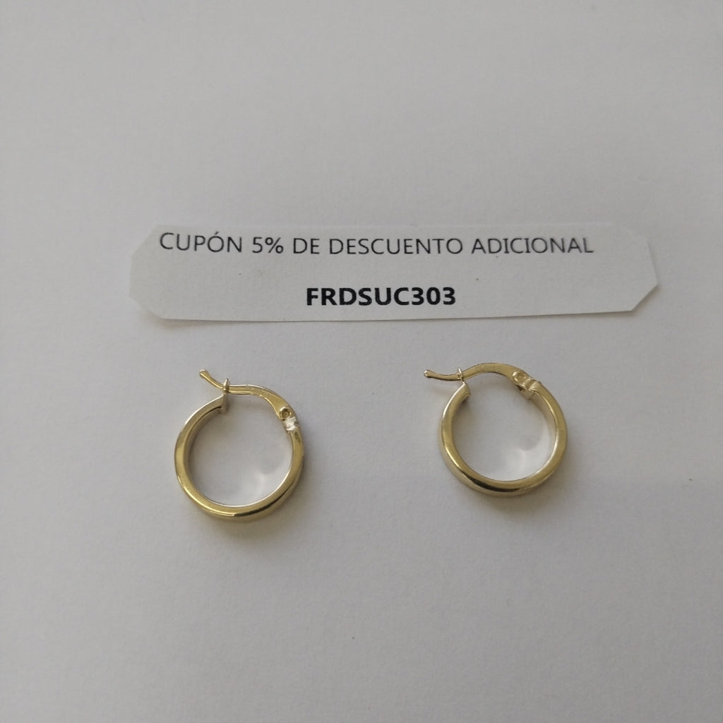 ARRACADAS ORO 10K 1.4 (NUEVO)