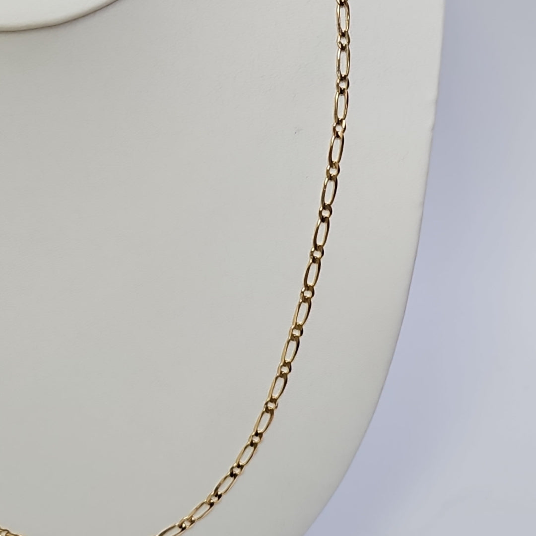 CADENAS 1X1 ORO 14K 55 CM 7.3 GR (NUEVO)
