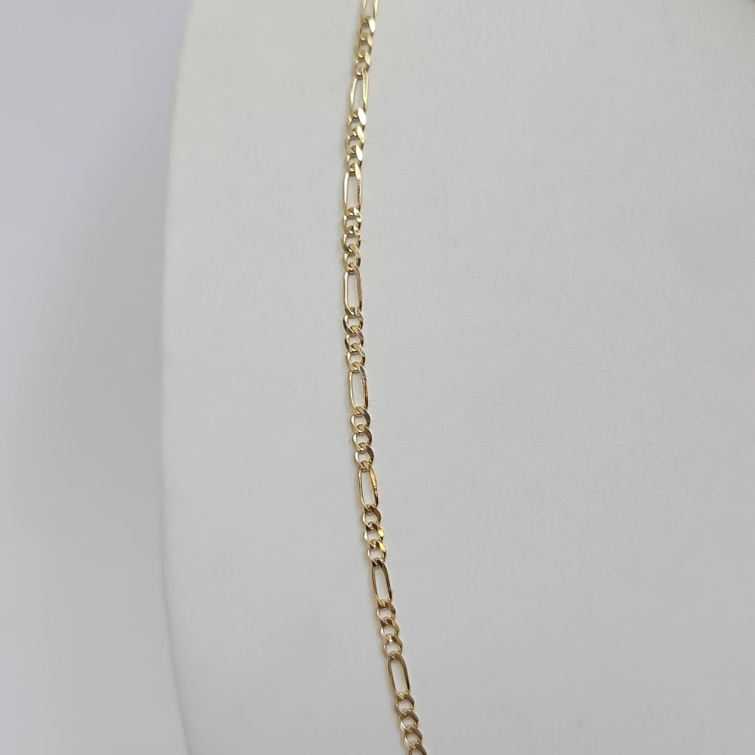 CADENAS 3X1 ORO 14K 55 CM 5.2 GR (NUEVO)