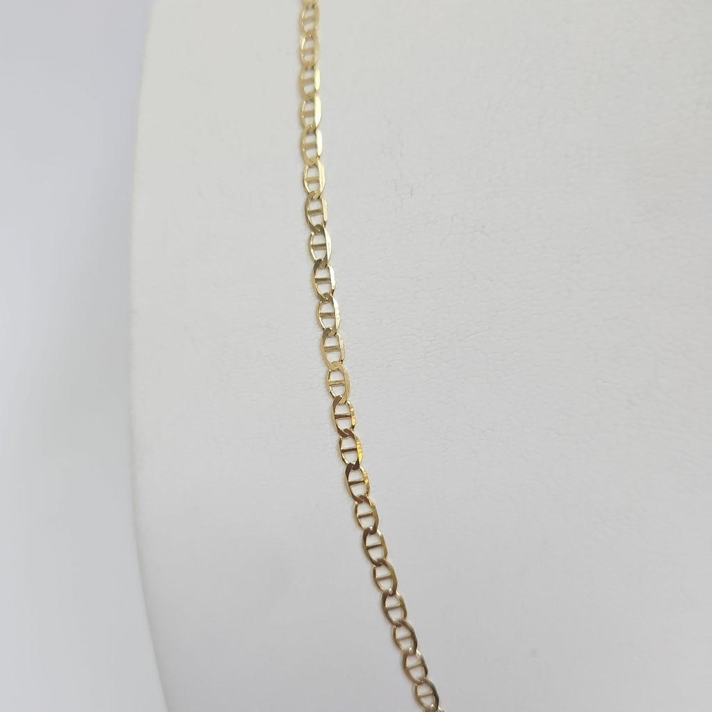 CADENAS TEJIDO GUCHI ORO 10K 60 CM 4.7 GR (NUEVO)