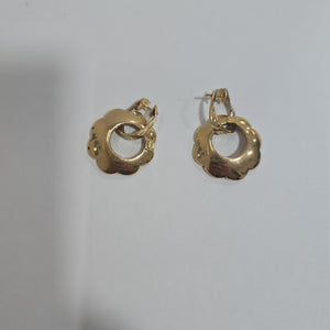 ARETES PAR ORO 14 K 6.7 GRMS (SEMINUEVO)