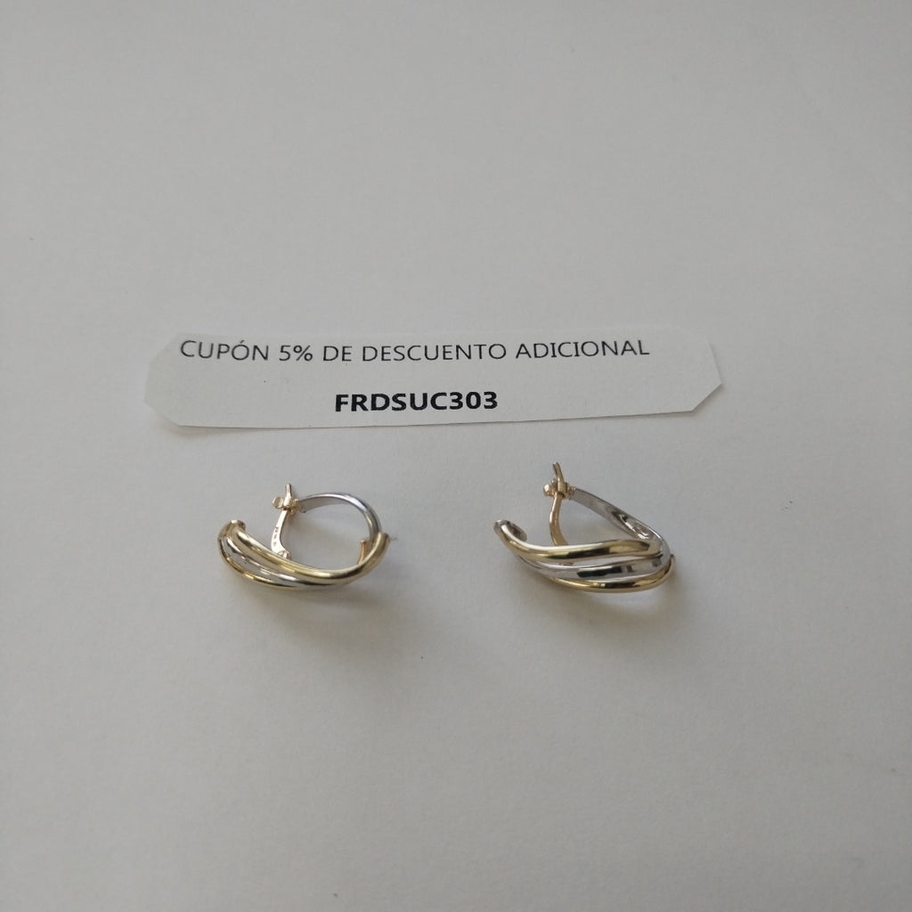 ARRACADAS ORO 10K 1.9 (NUEVO)