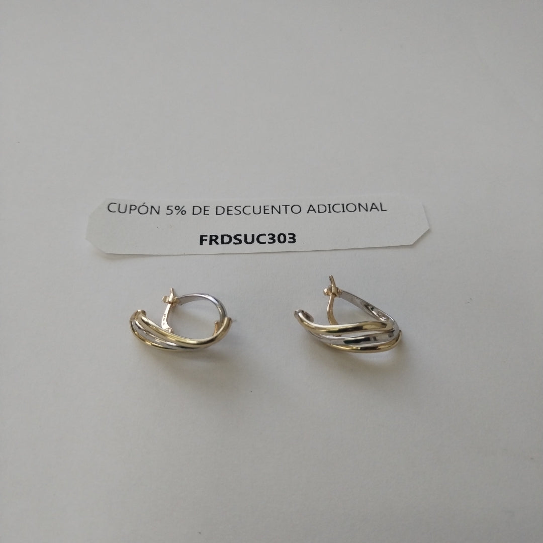 ARRACADAS ORO 10K 1.9 (NUEVO)
