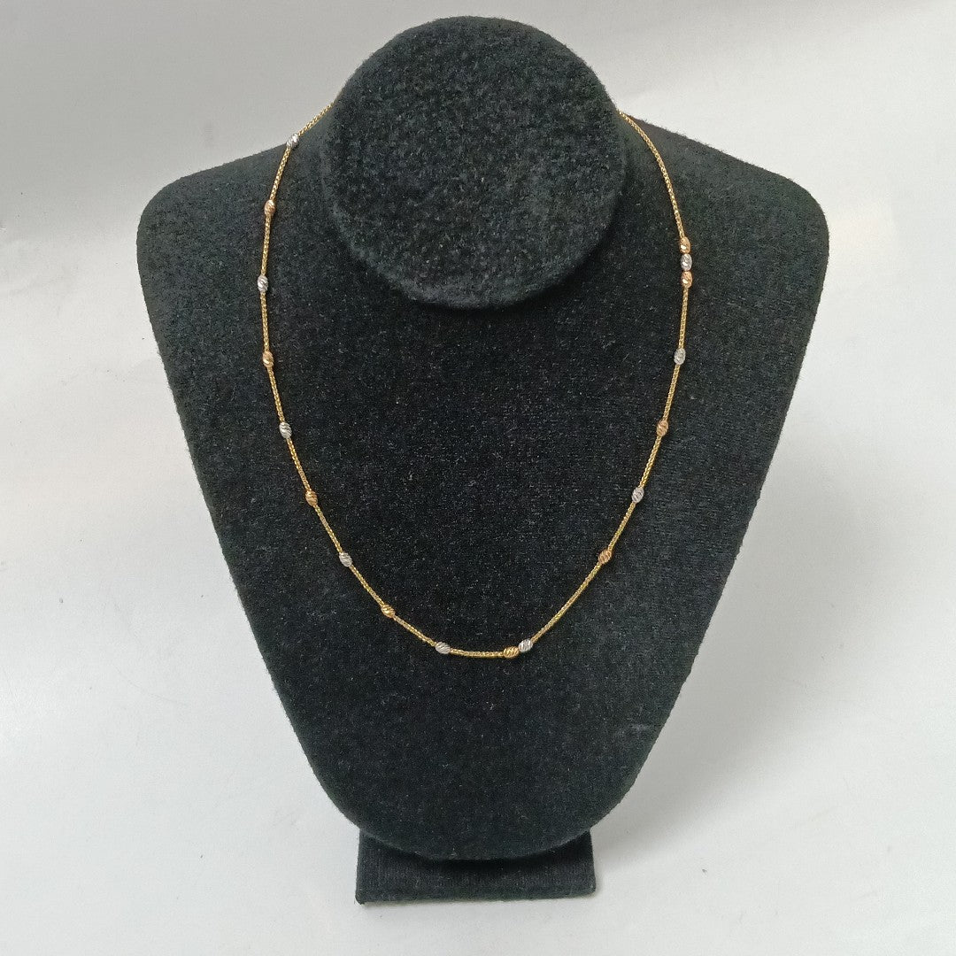 CADENA ORO 14 K 4.5 GRMS (SEMINUEVO)