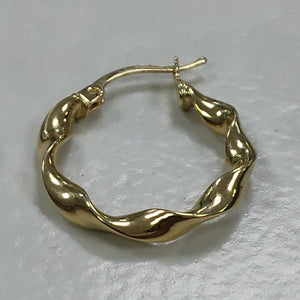 ARRACADAS ORO 14K 1.5 (NUEVO)