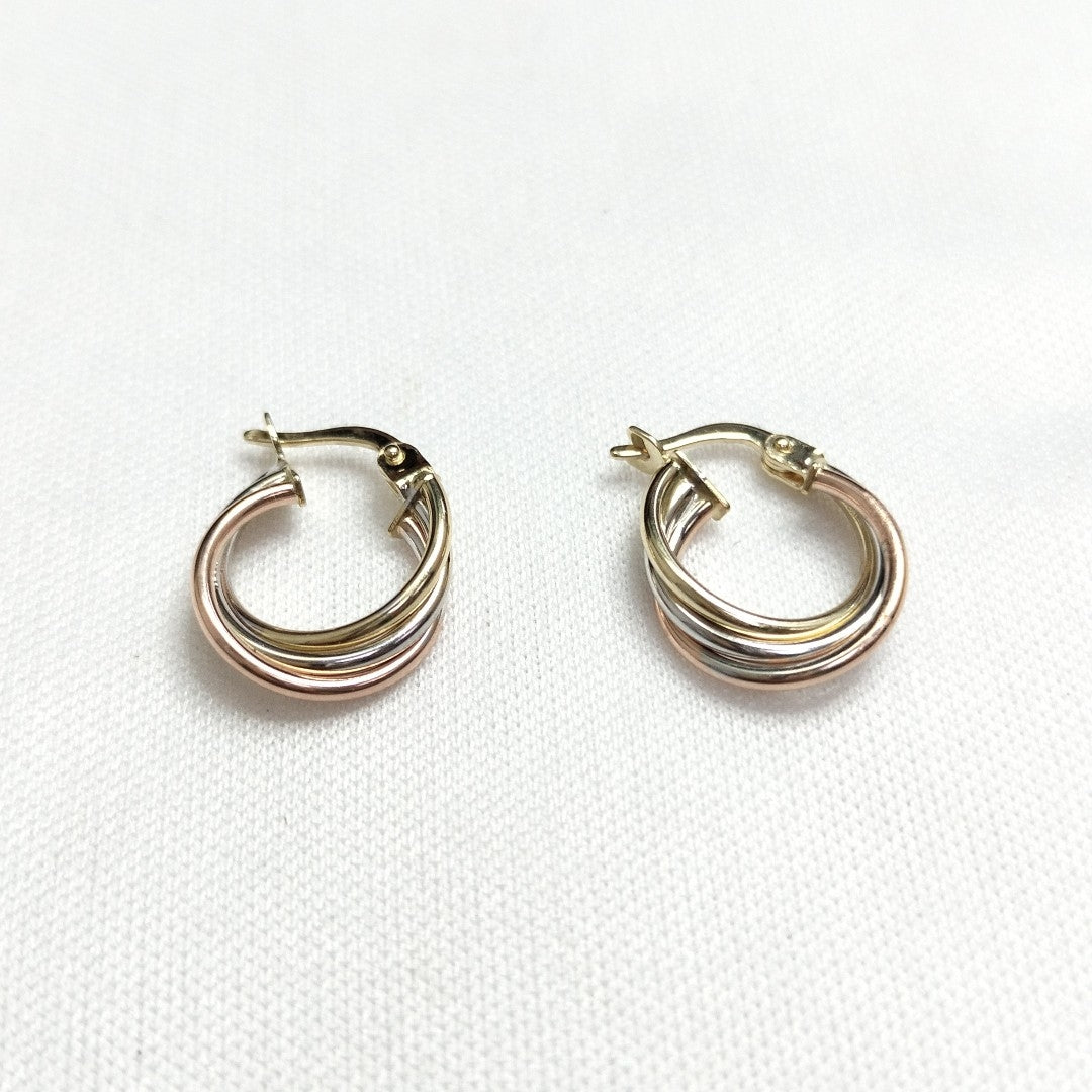 ARRACADAS ORO 14K 1.4 (NUEVO)