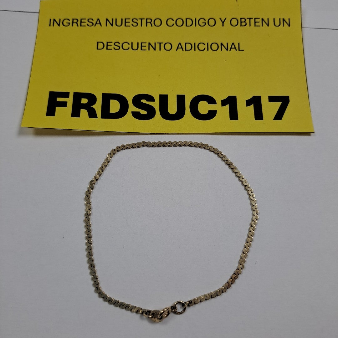 PULSERA ORO 14 K 2,10 GRMS (SEMINUEVO)