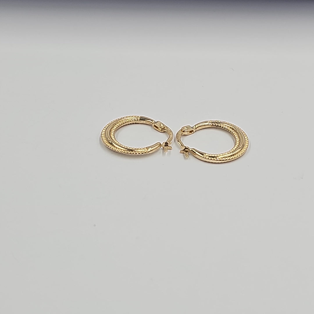 ARRACADAS ORO 14K 1.2 (NUEVO)