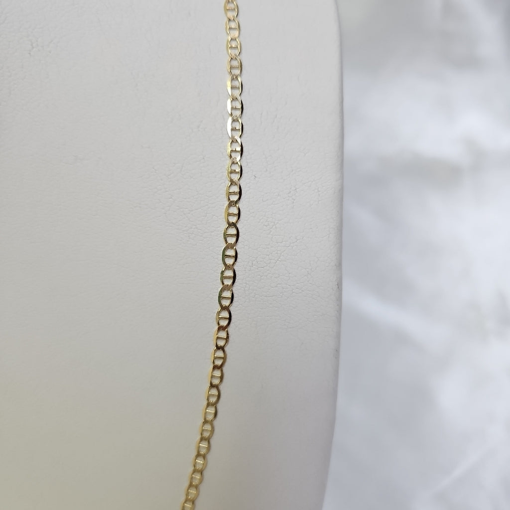 CADENAS TEJIDO GUCHI ORO 10K 60 CM 4.4 GR (NUEVO)