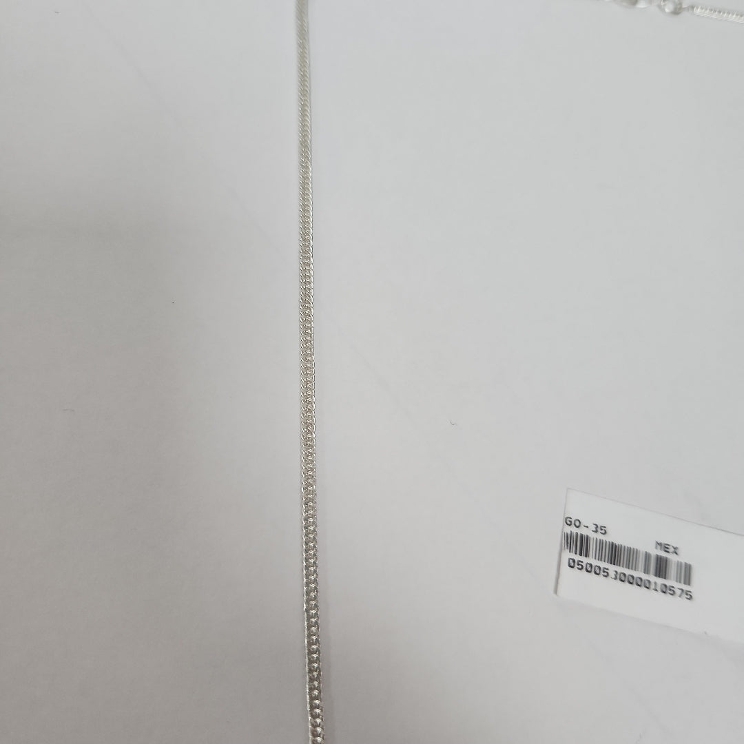 CADENA BARBADA PLATA .925 60 CM 5.02 GR (NUEVO)
