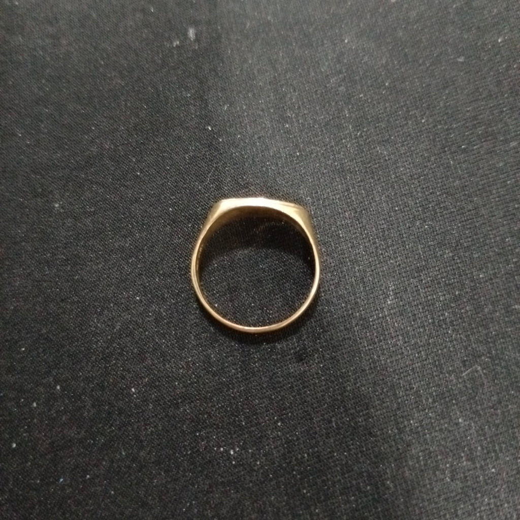 ANILLO ORO 14 K 2.6 GRMS (SEMINUEVO)