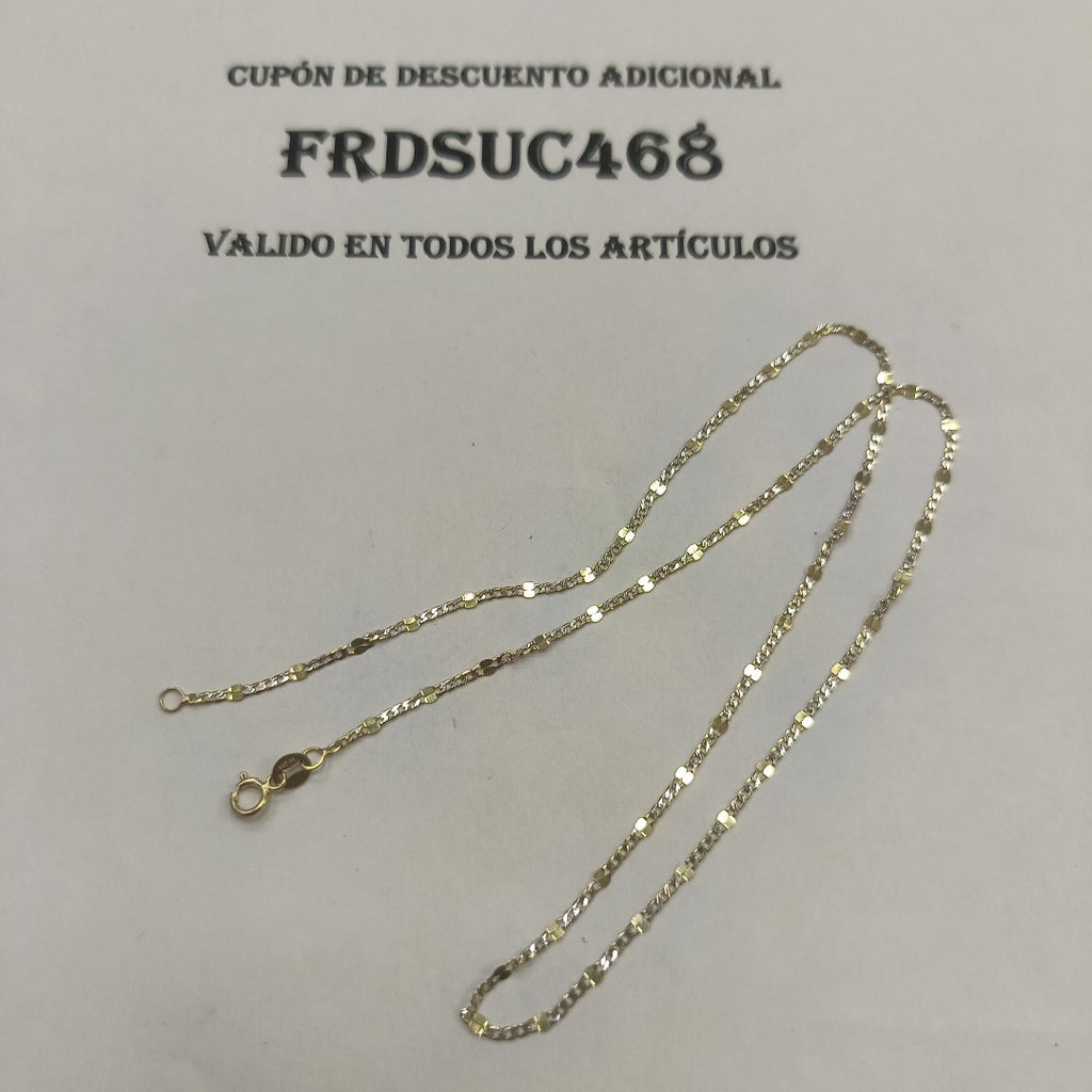 CADENA ORO 10 K 1.5 GRMS (SEMINUEVO)