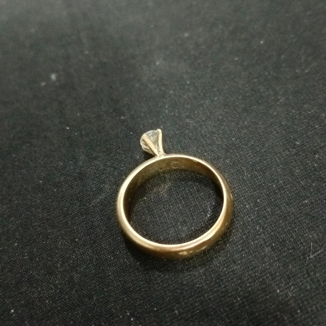 SOLITARIO ORO 14 K 3.8 GRMS (SEMINUEVO)