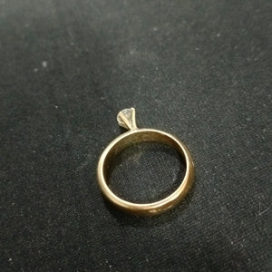 SOLITARIO ORO 14 K 3.8 GRMS (SEMINUEVO)