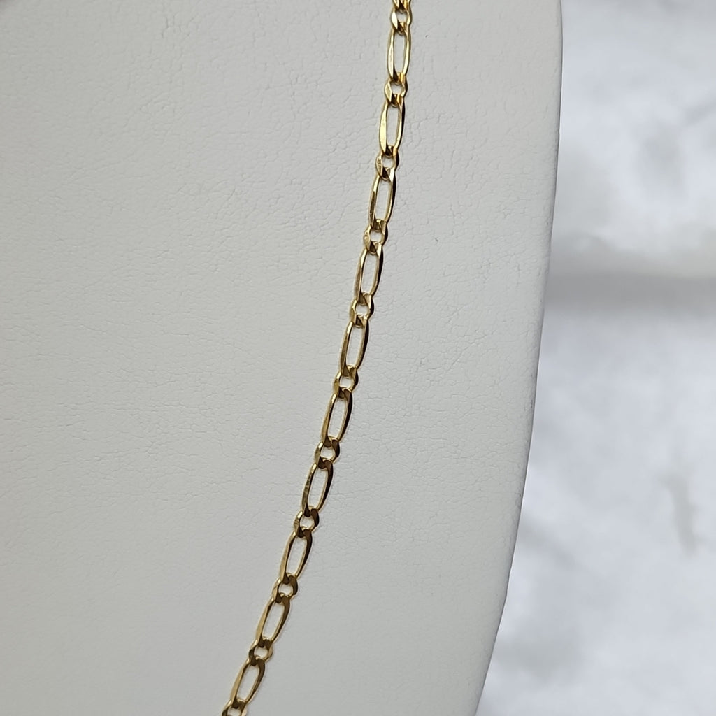 CADENAS 1X1 ORO 14K 55 CM 7.4 GR (NUEVO)