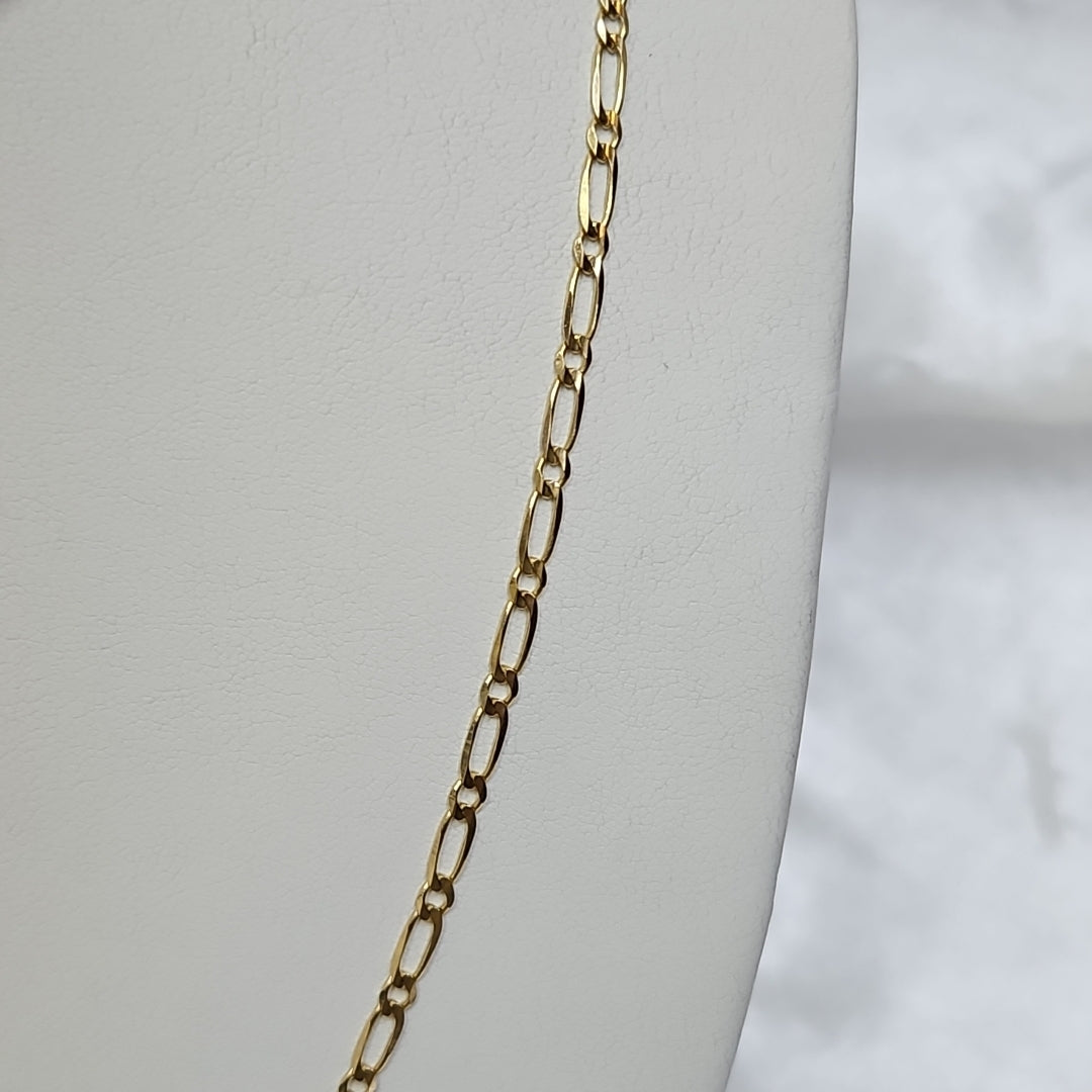 CADENAS 1X1 ORO 14K 55 CM 7.4 GR (NUEVO)