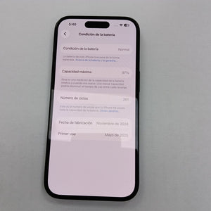 CELULAR APPLE IPHONE 16 A3286 (2024) 128 GB 8 GB RAM (SEMINUEVO)