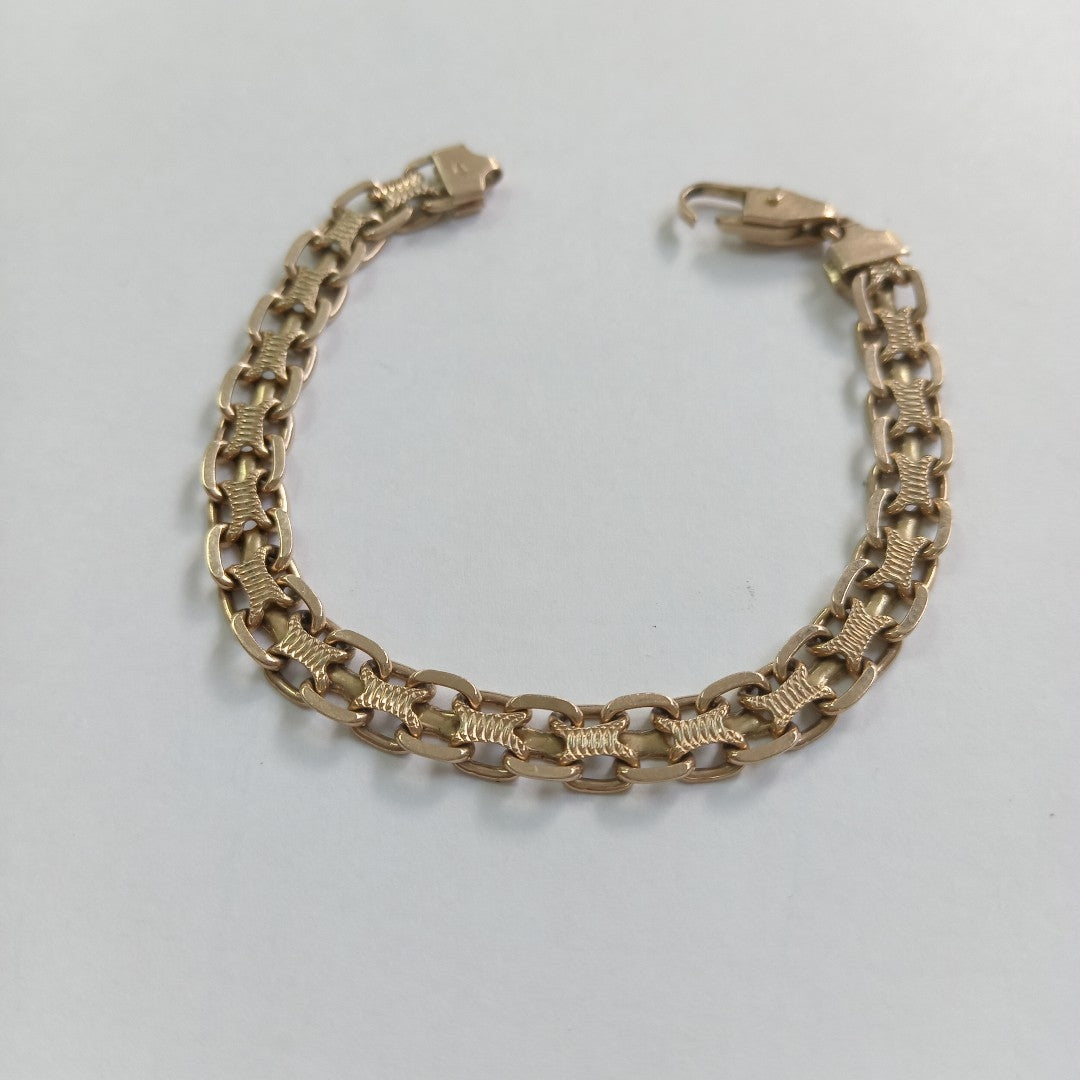 PULSERA ORO 14 K 9.4 GRMS (SEMINUEVO)