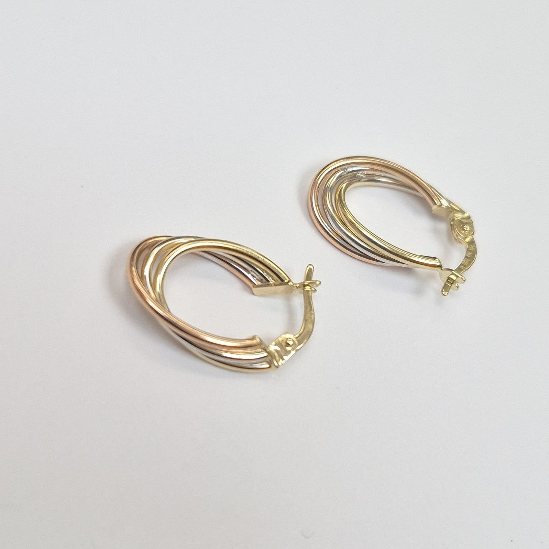 ARRACADAS ORO 14K 1.5 (NUEVO)