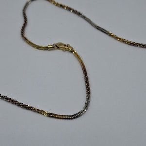 CADENA ORO COMBINADO 14 K 6,80 GRMS (SEMINUEVO)