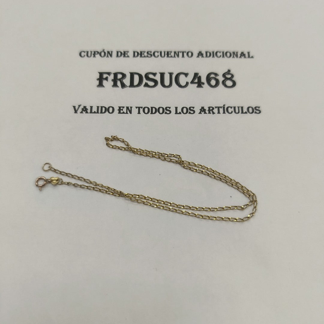 CADENA ORO 10 K 1.6 GRMS (SEMINUEVO)