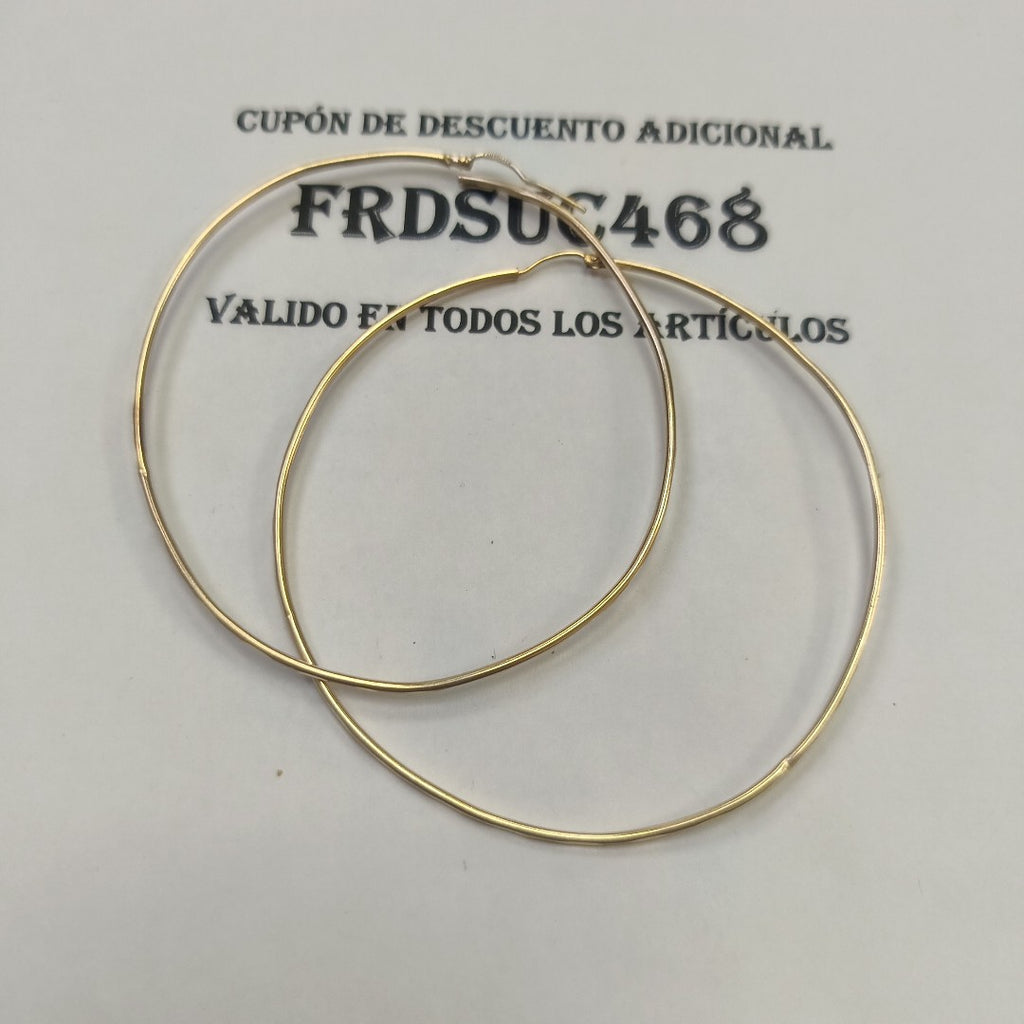 ARRACADAS PAR ORO 10 K 4.2 GRMS (SEMINUEVO)
