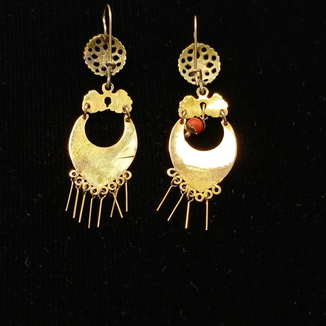 ARETES PAR ORO 10 K 6,80 GRMS (SEMINUEVO)