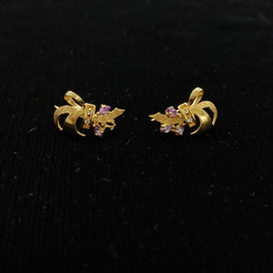 ARETES PAR ORO 14 K 3.4 GRMS (SEMINUEVO)