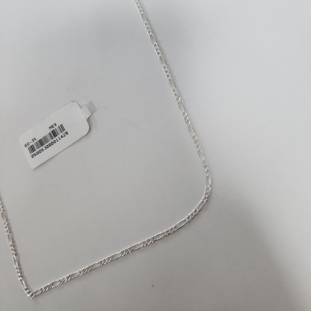 CADENA 3X1 PLATA .925 50 CM 3.02 GR (NUEVO)