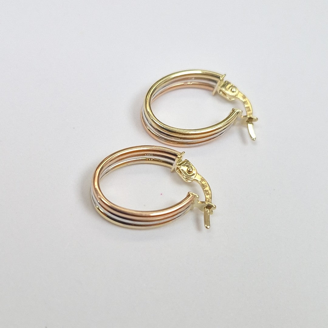ARRACADAS ORO 14K 1.5 (NUEVO)