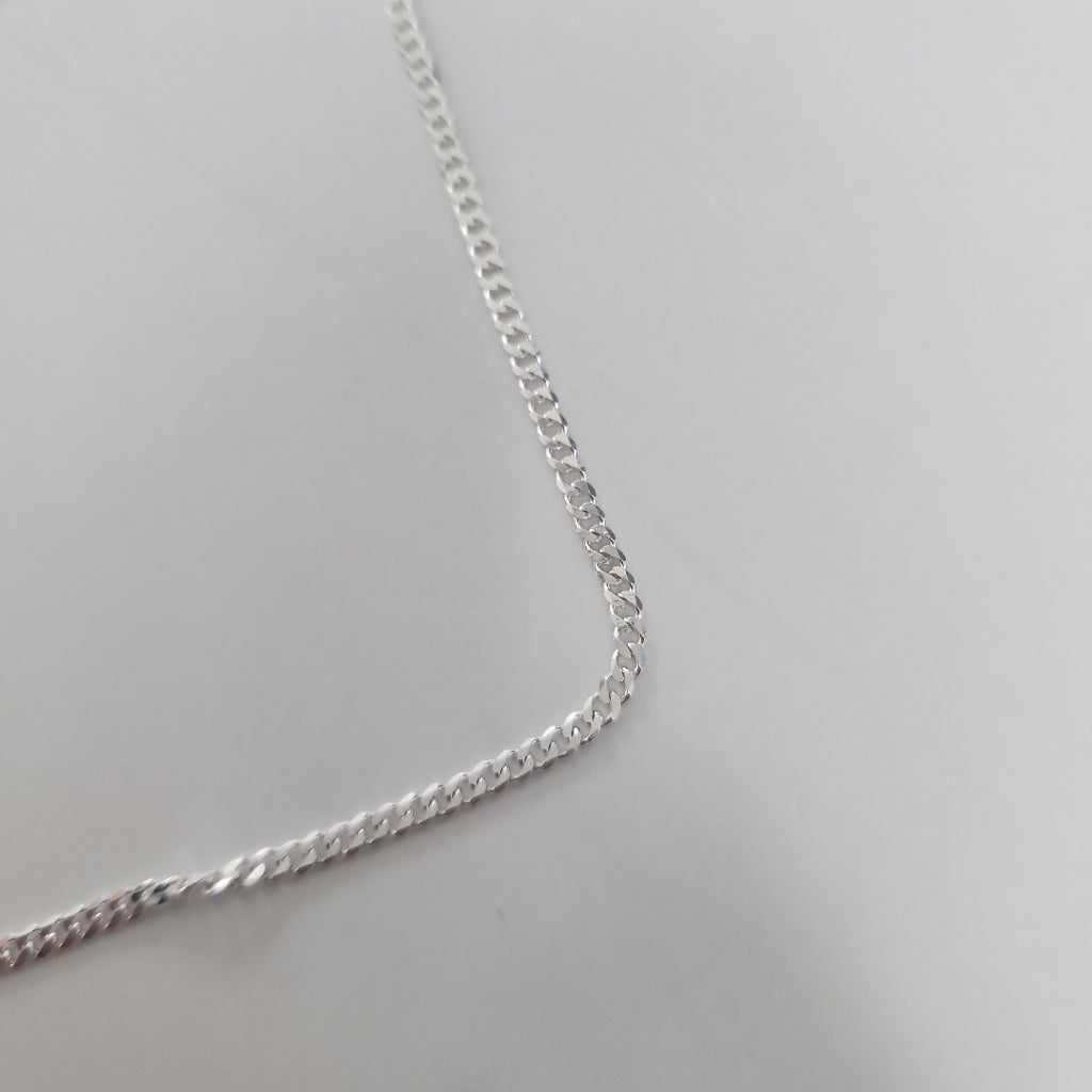 CADENA BARBADA PLATA .925 55 CM 5.13 GR (NUEVO)