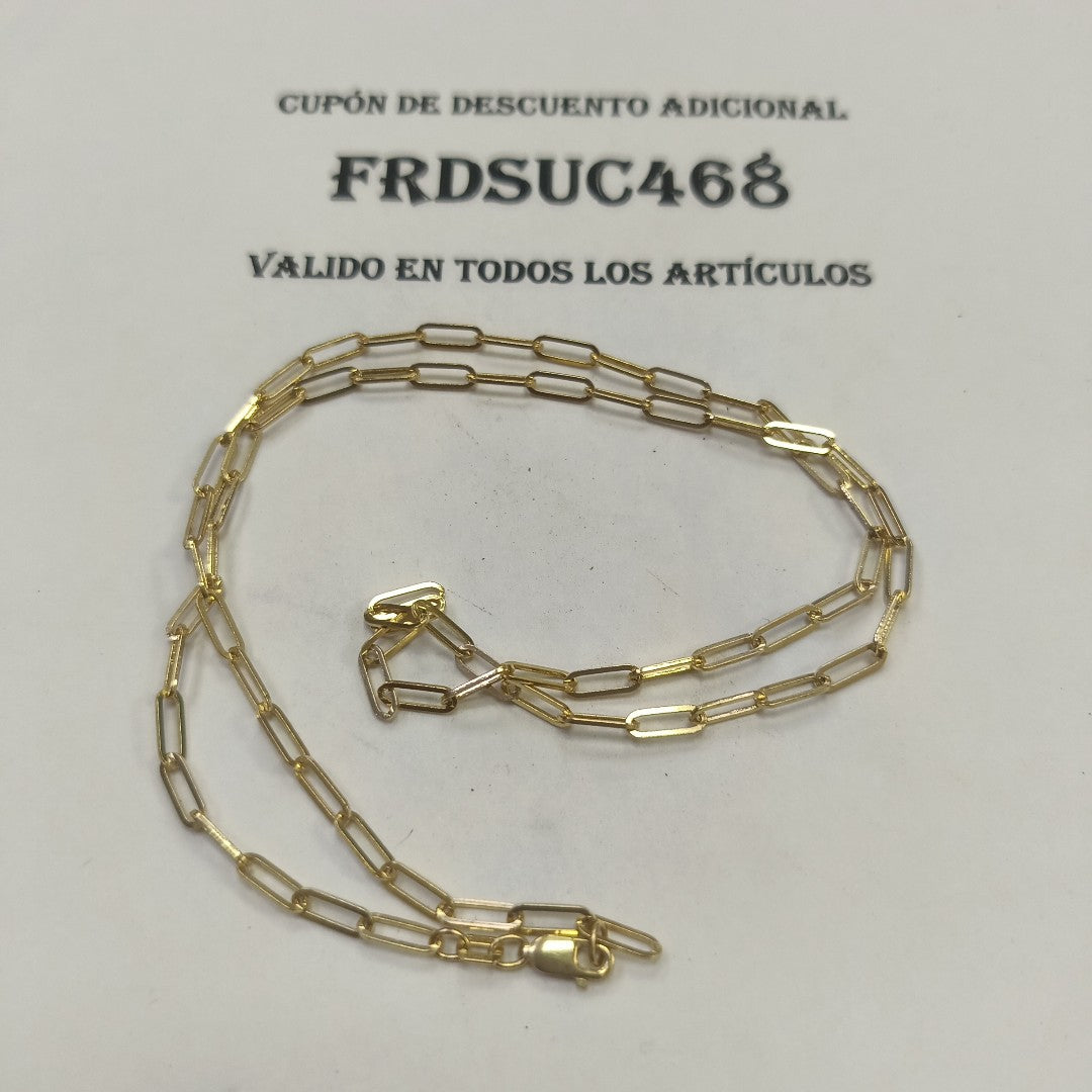 CADENA ORO 14 K 9.6 GRMS (SEMINUEVO)
