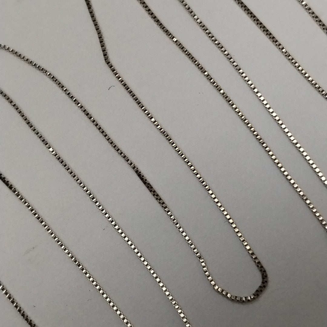 CADENA ORO BLANCO 14 K 1 GRMS (SEMINUEVO)
