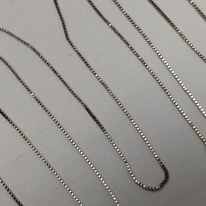 CADENA ORO BLANCO 14 K 1 GRMS (SEMINUEVO)