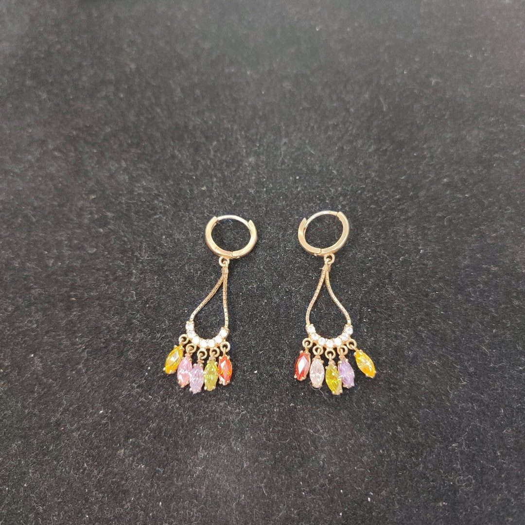 ARETES PAR ORO 14 K 3.1 GRMS (SEMINUEVO)