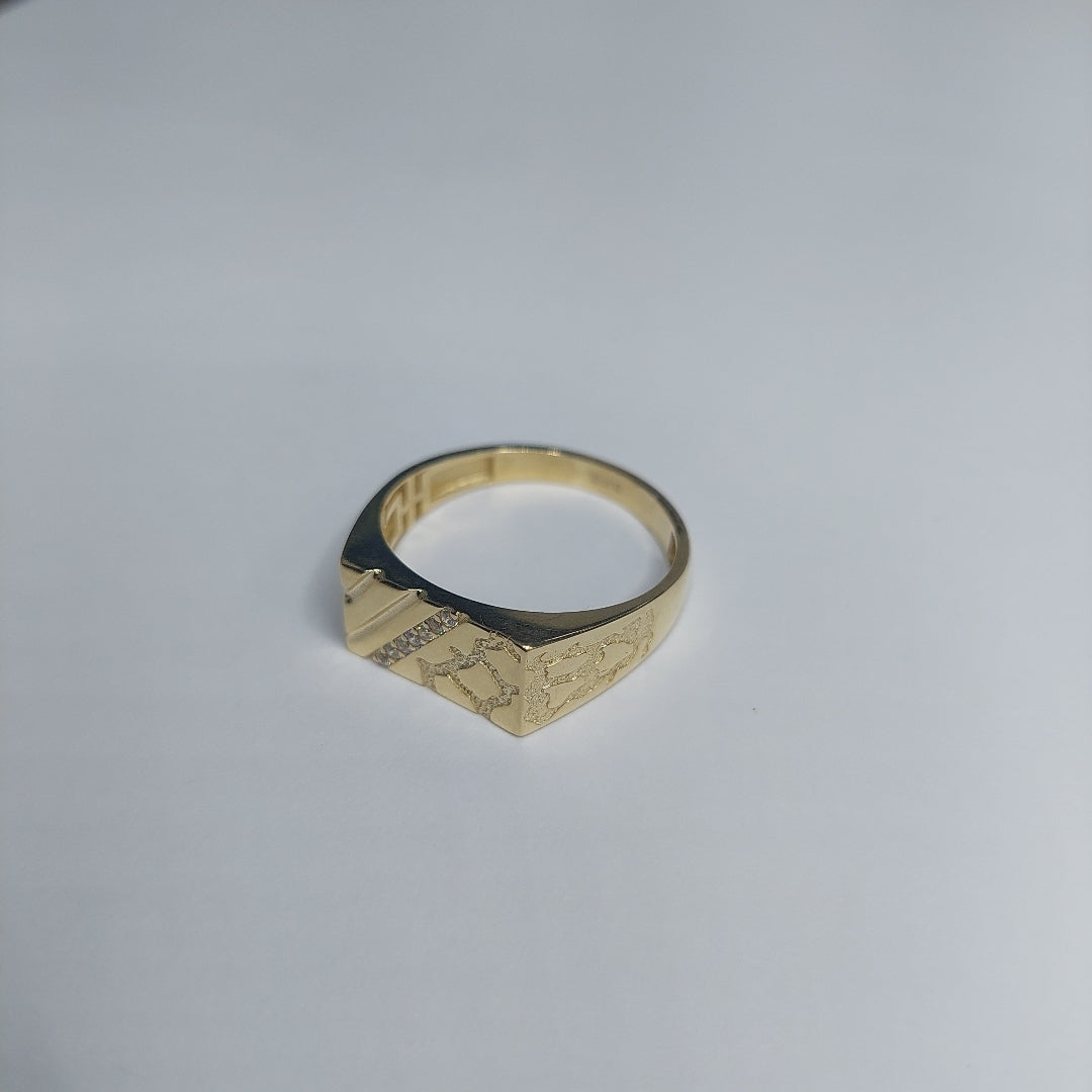 ANILLOS CABALLERO ORO 14K 3.7 (NUEVO)