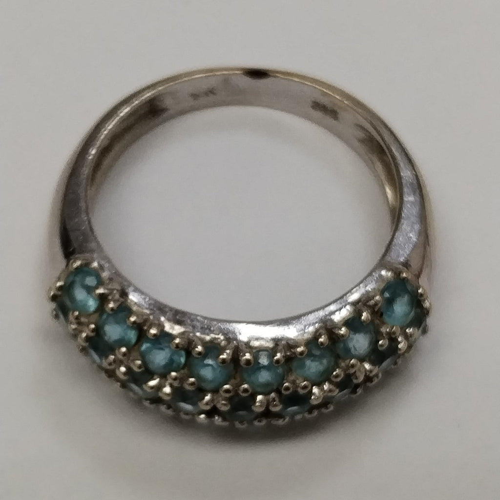 ANILLITO ORO, ORO BLANCO 14 K 3.6 GRMS (SEMINUEVO)