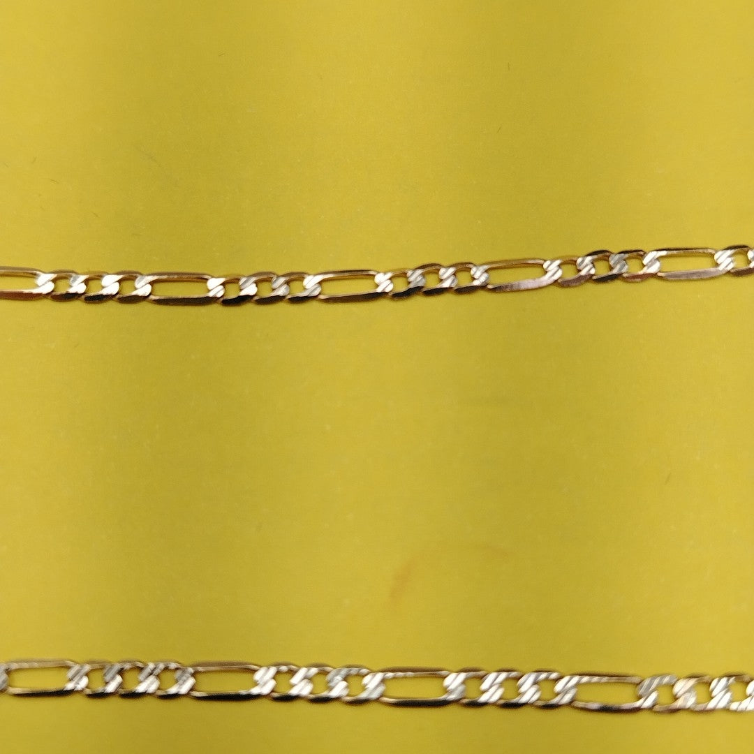 CADENA ORO, RODIADO 14 K 4.8 GRMS (SEMINUEVO)