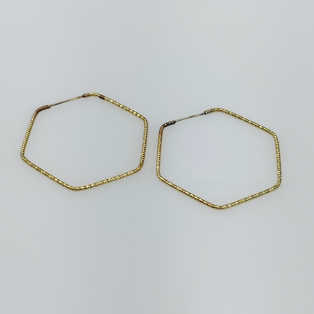 ARRACADAS PAR ORO 14 K 1,70 GRMS (SEMINUEVO)