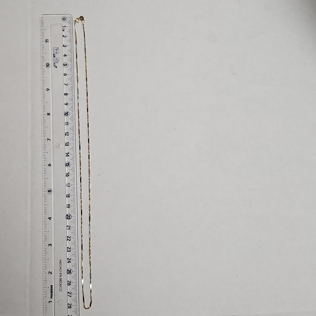 CADENA ORO COMBINADO 10 K 2,50 GRMS (SEMINUEVO)