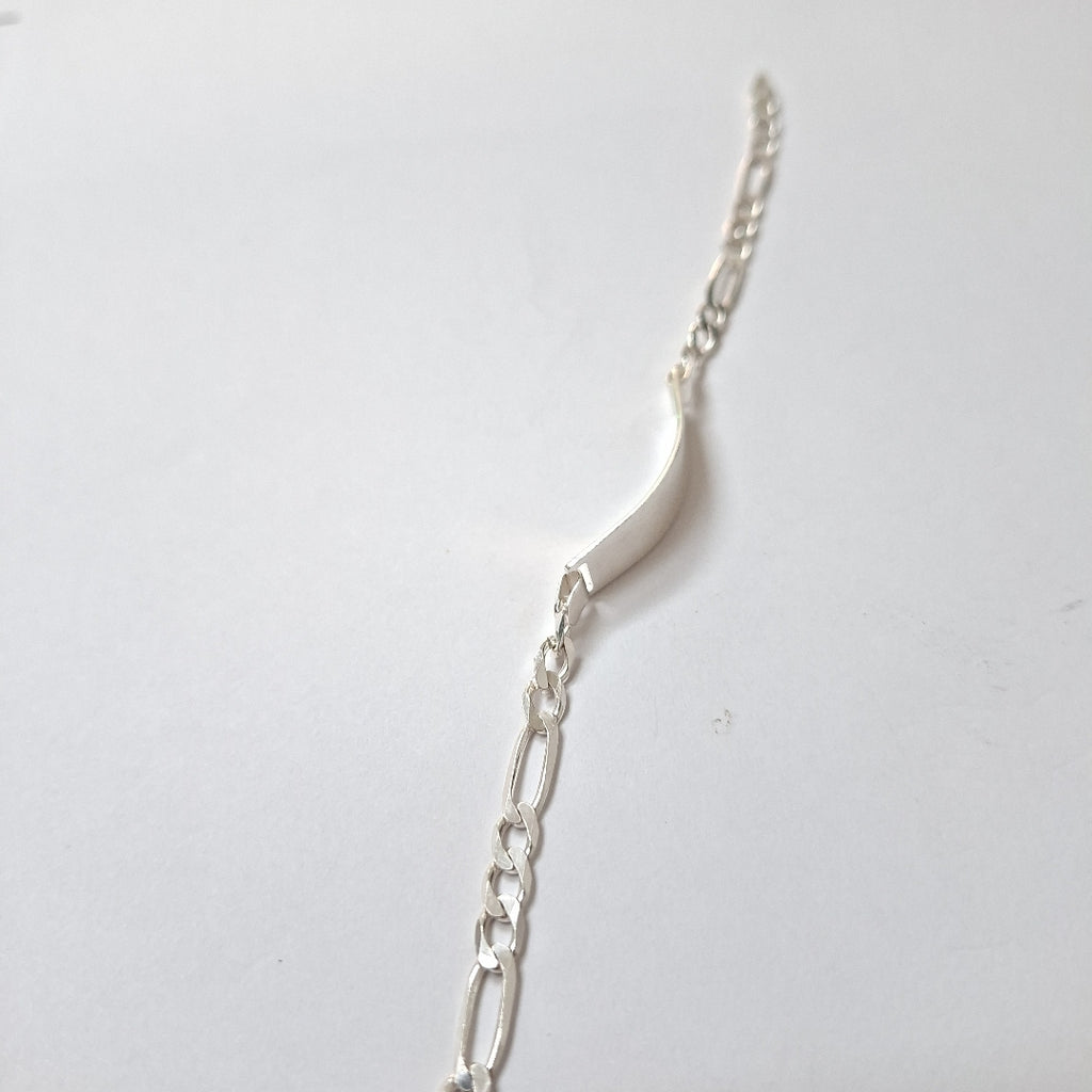 PULSERA TEJIDO ESCLAVA PLATA .925 18 CM 6.8 GR (NUEVO)