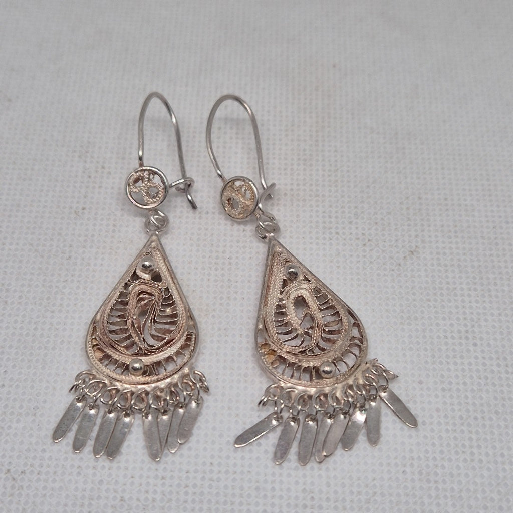 ARETES PAR PLATA 7,10 GRMS (SEMINUEVO)